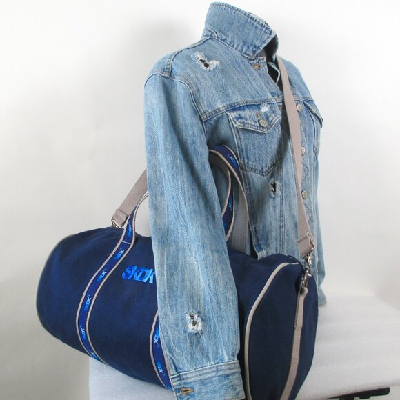 WARDEN BROOKS NEW YORK CANVAS DUFFEL BAG - Picture 3 of 16